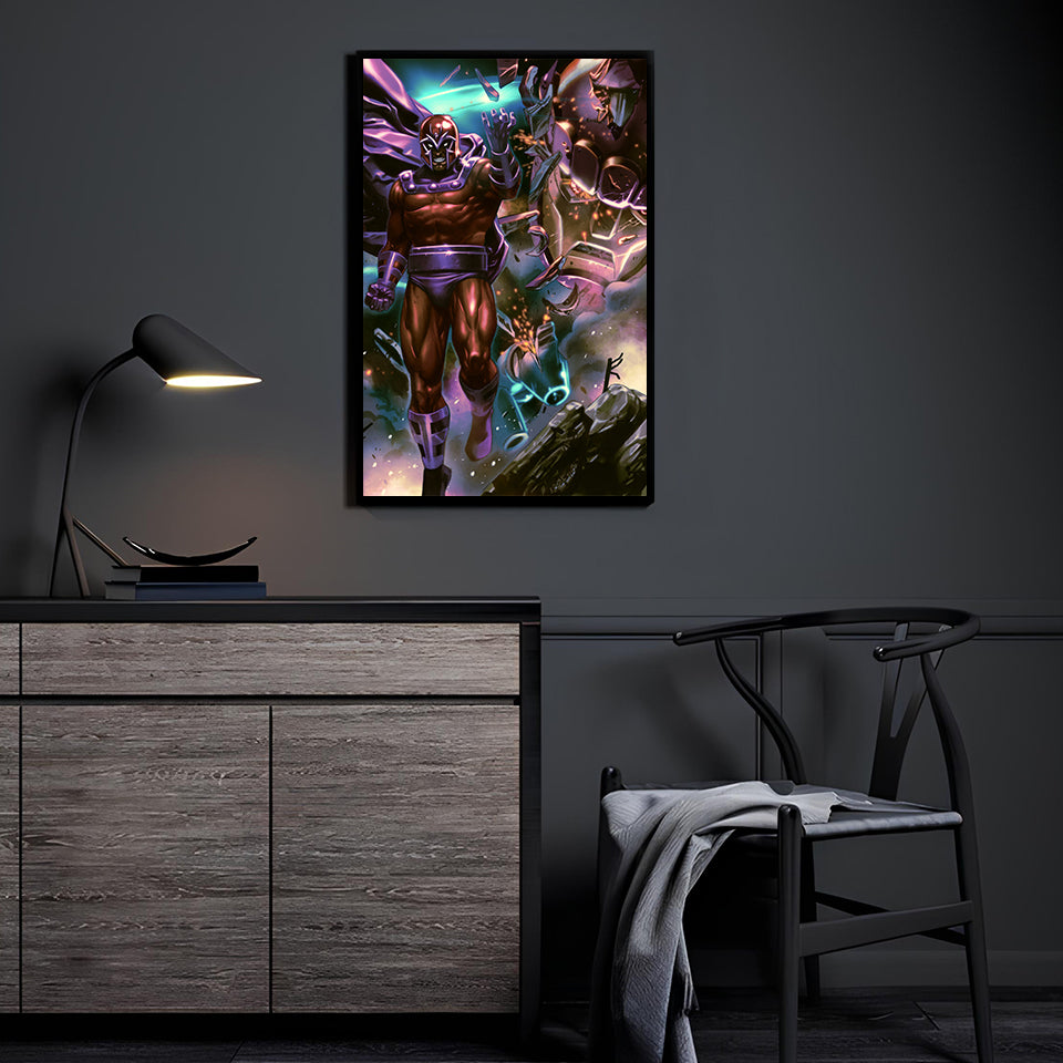 Magneto Vs Sentinel - X-Men Wall Art