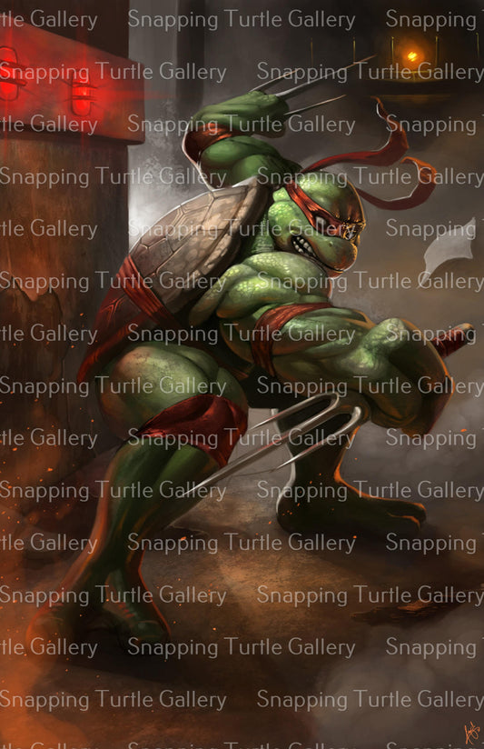 Hot Head Raph - Snapping Turtle Gallery