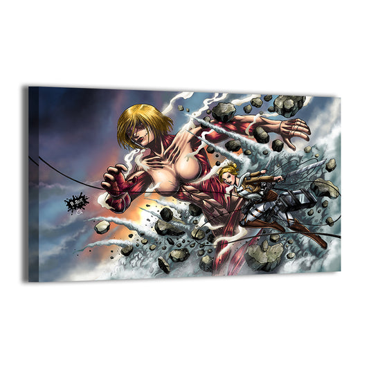 Attack on Titan Annie Wall Art