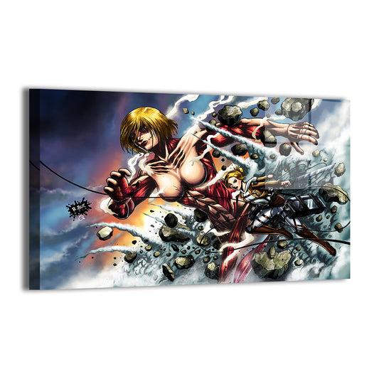 Attack on Titan Annie Wall Art