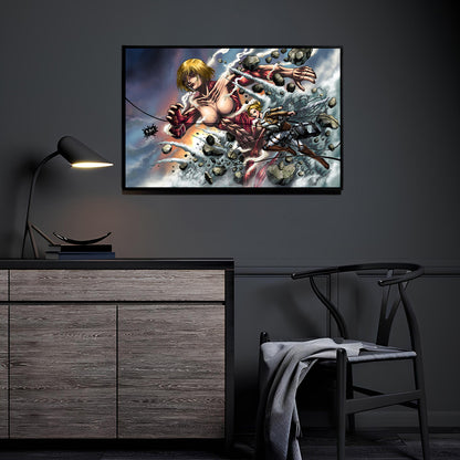 Attack on Titan Annie Wall Art