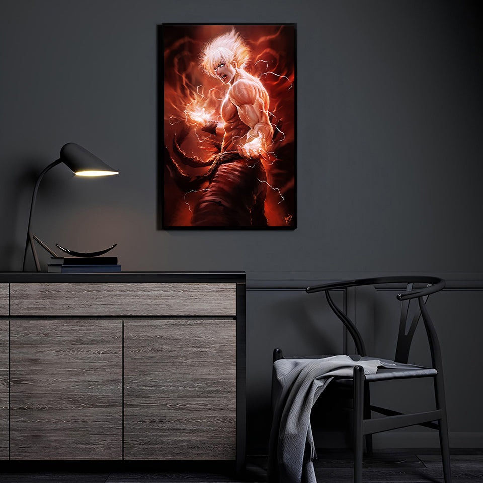 Powerhouse Goku Wall Art