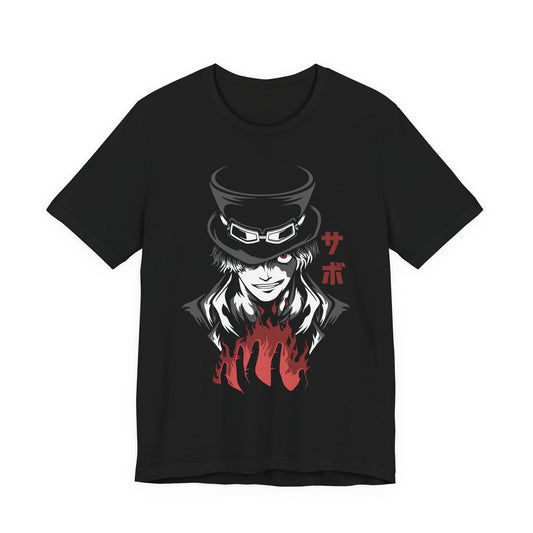 Flame Commander Anime Shirt