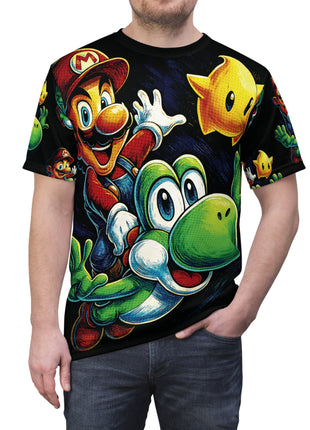 Mario Yoshi Ride Super Mario ICON Shirt