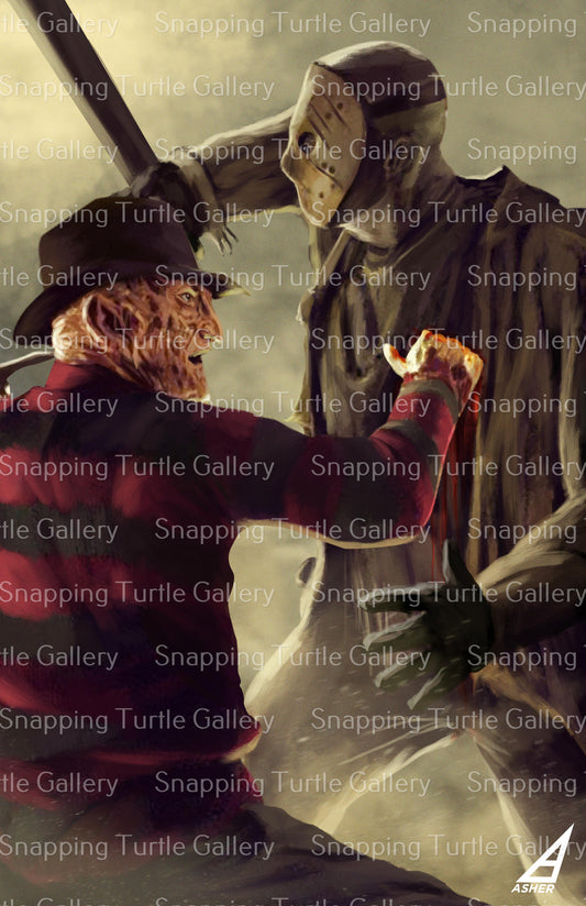 Freddy Vs. Jason Vs. Ash Snapping Turtle Gallery