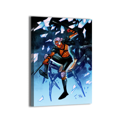 Sun-Spider Breakthrough Wall Art