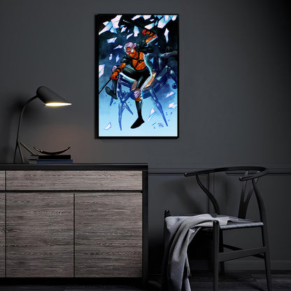 Sun-Spider Breakthrough Wall Art