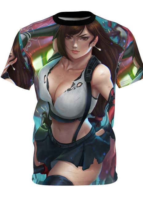 Tifa Lockhart Icons Final Fantasy VII Anime Shirt