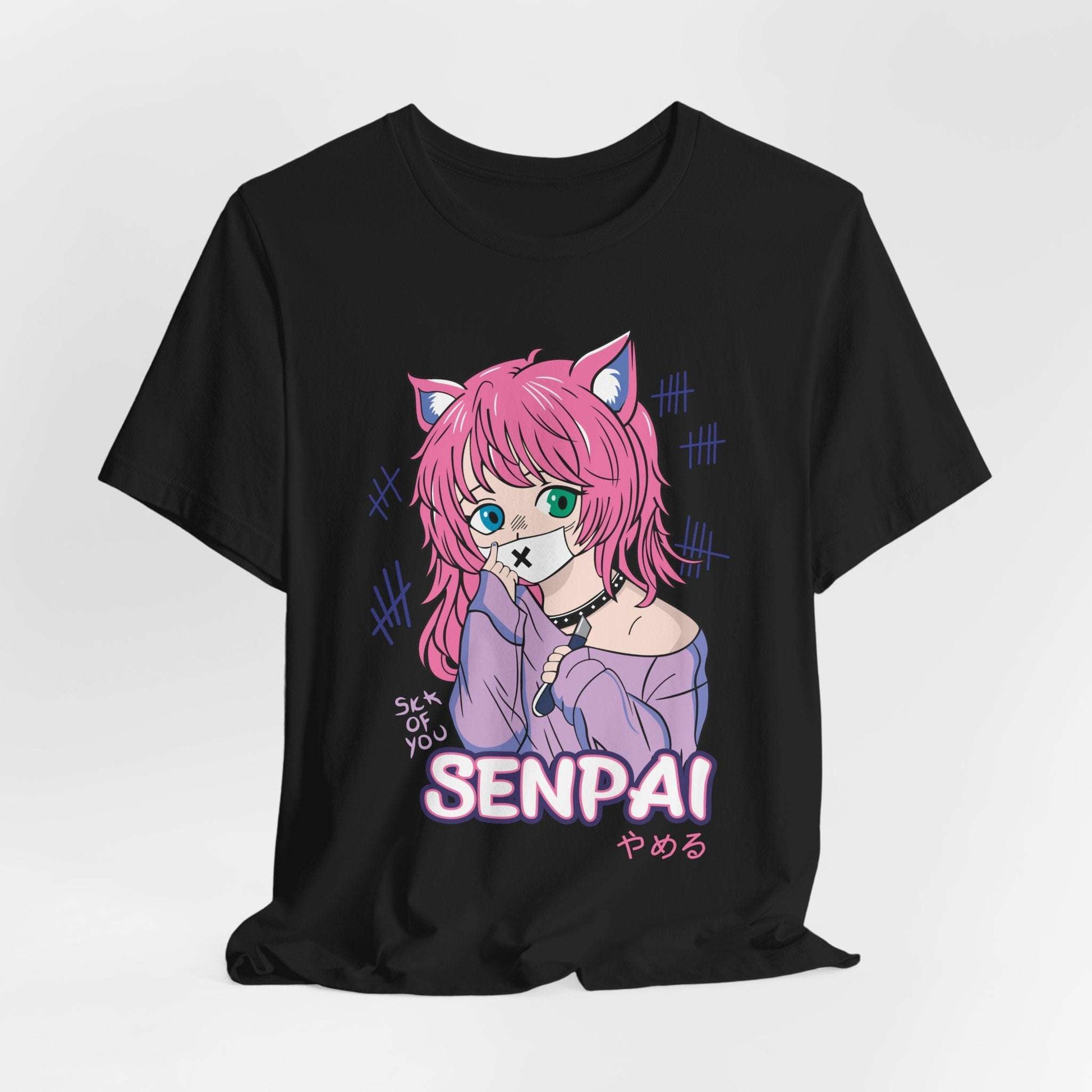 Senpai Cat Girl Shirt