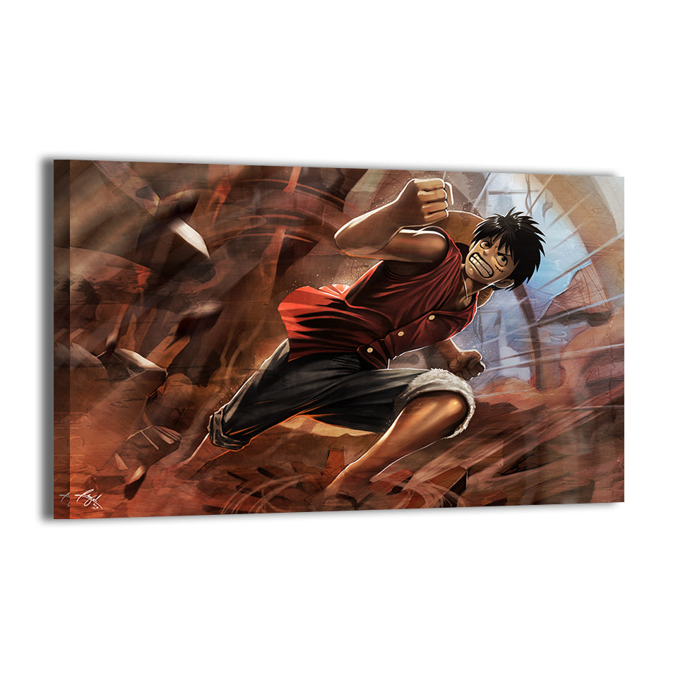 There can only be One Piece Luffy Wall Art