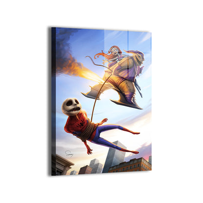 Saving Sally - Jack the pumpkin King Wall Art