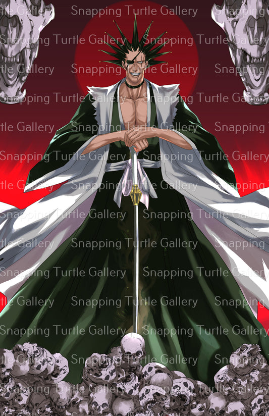 Kenpachi Bleach Snapping Turtle Gallery