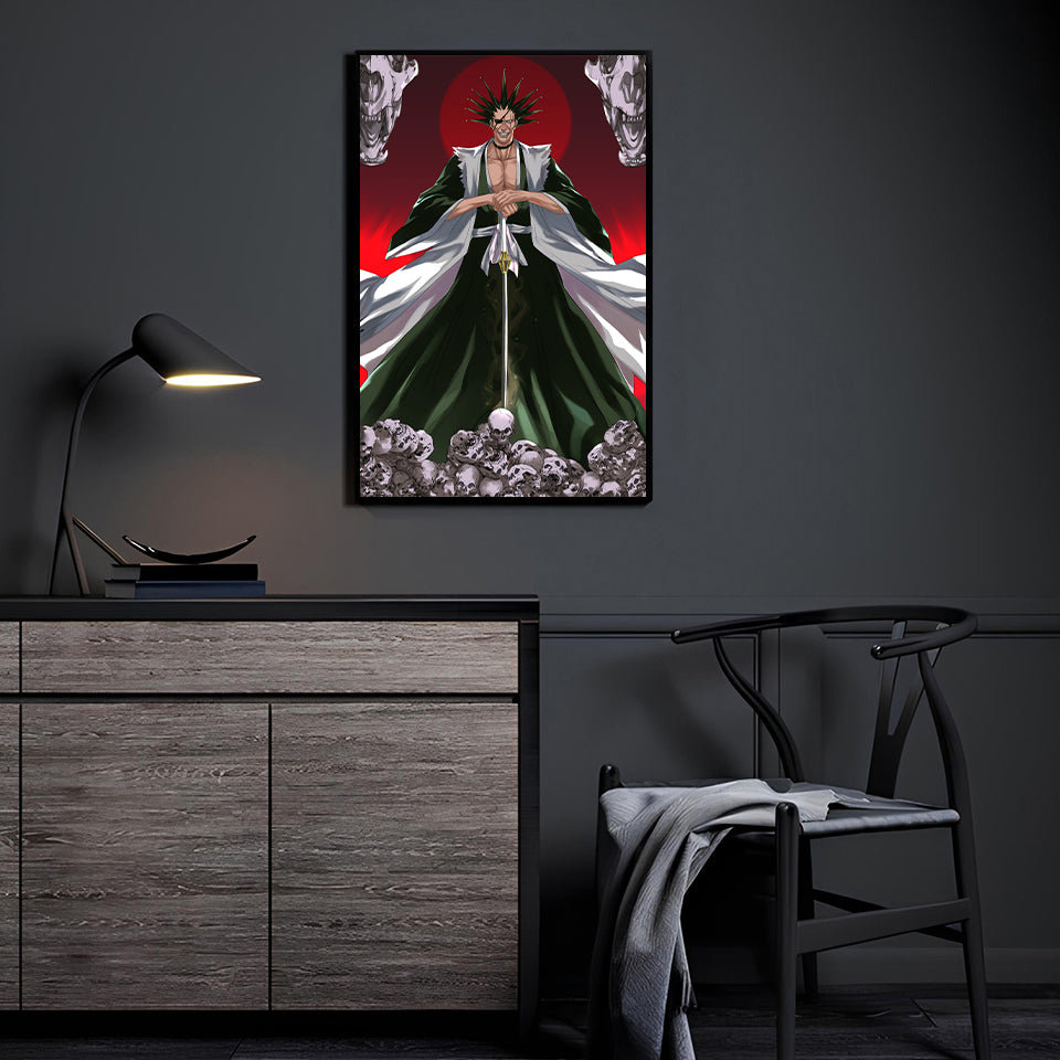 Squad captain Kenpachi Wall Art
