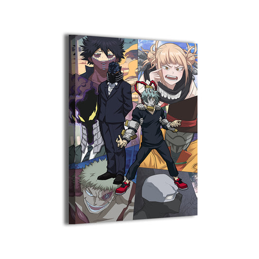 Villains of My Hero Academia Wall Art