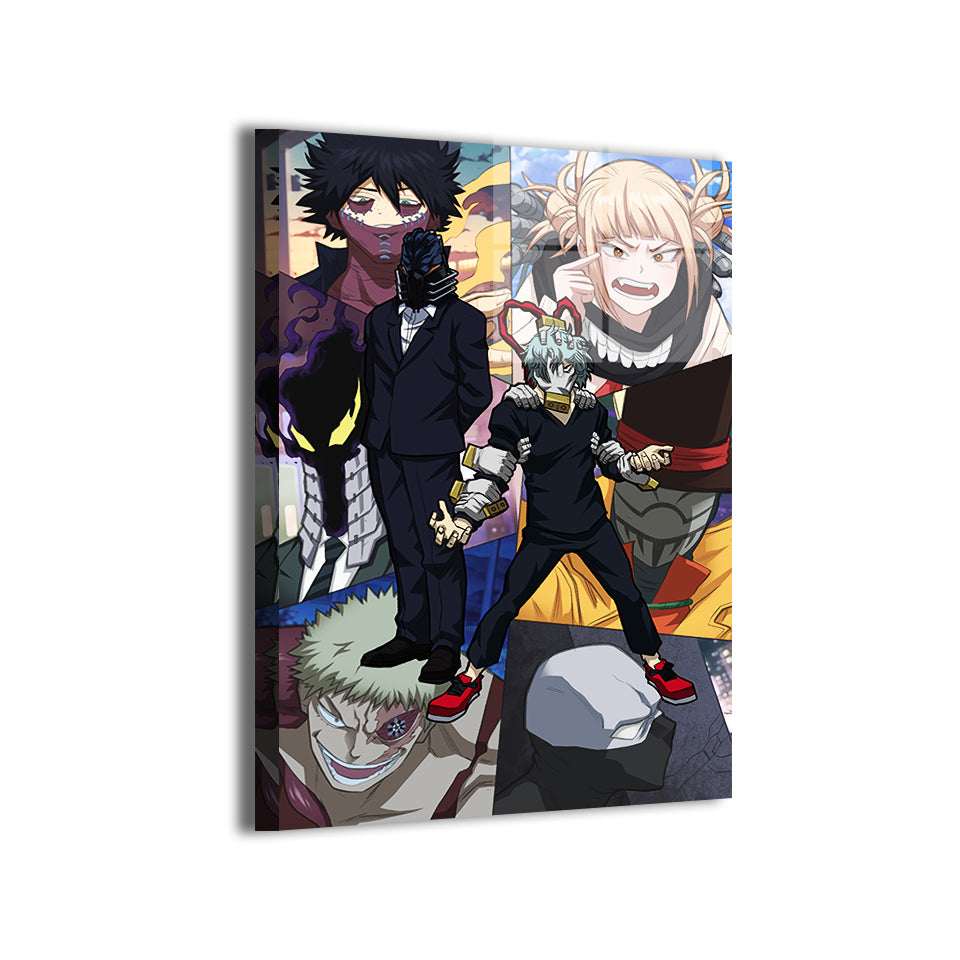 Villains of My Hero Academia Wall Art