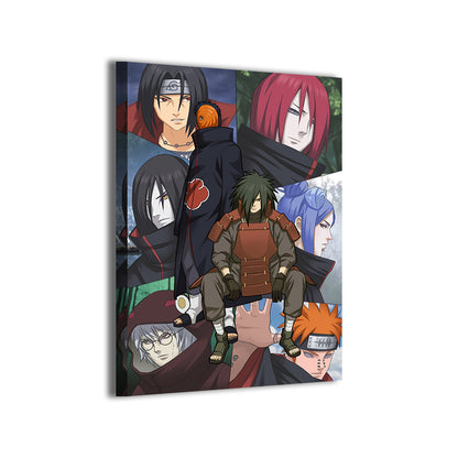 the Good the bad and the Akatsuki Wall Art