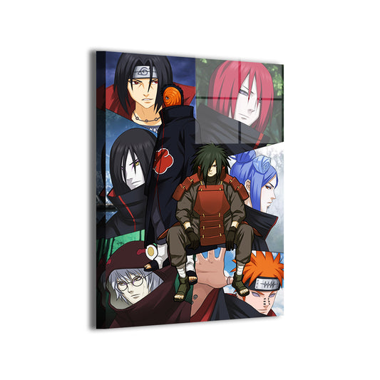 the Good the bad and the Akatsuki Wall Art