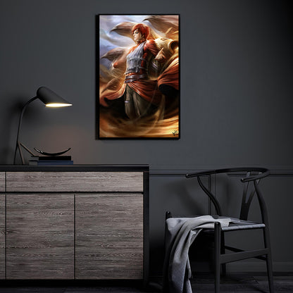 Gaara of the Sand Wall Art