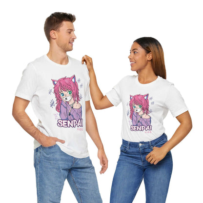 Senpai Cat Girl Shirt
