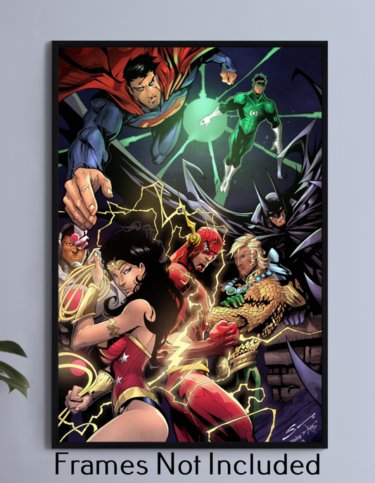 JLA Wall Art