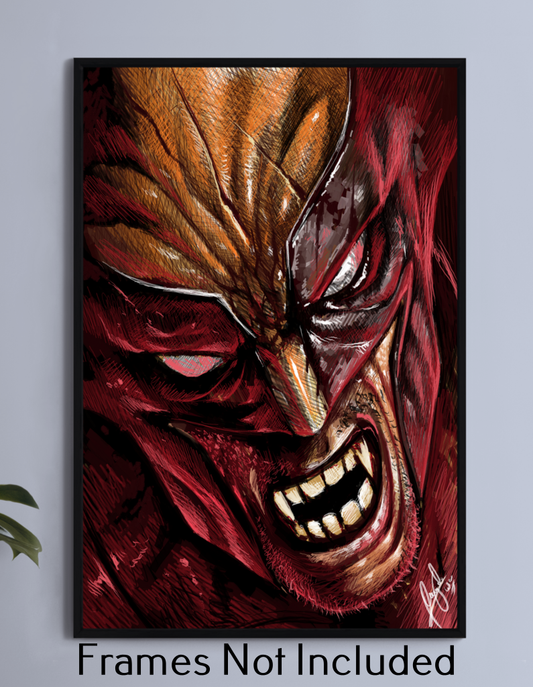 Wolverine Wall Art
