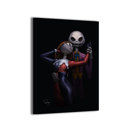 Nightmare Before Christmas Joker Wall Art