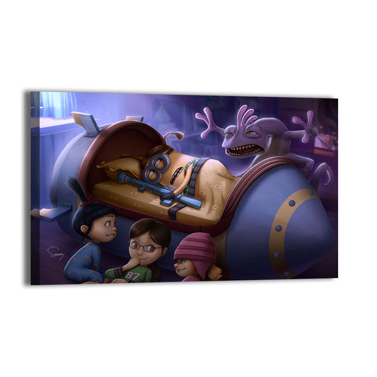 Monsters Vs Minions Wall Art