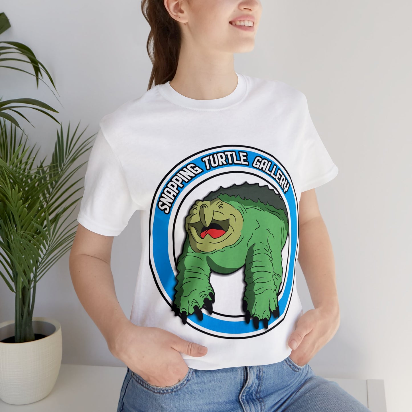 Snapping Turtle gallery Logo Shirt