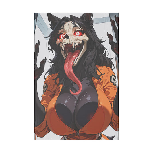 Malo SCP Wall Art on premium canvas, acrylic, and metal – front view featuring a mysterious SCP entity