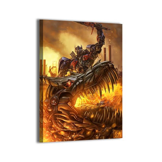 Transformers Optimus Wall Art