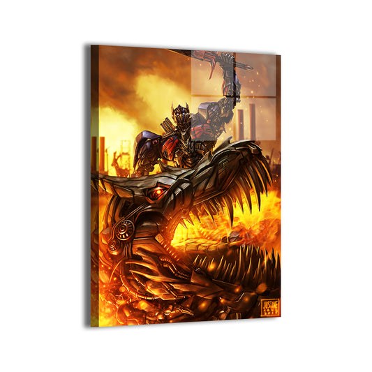 Transformers Optimus Wall Art