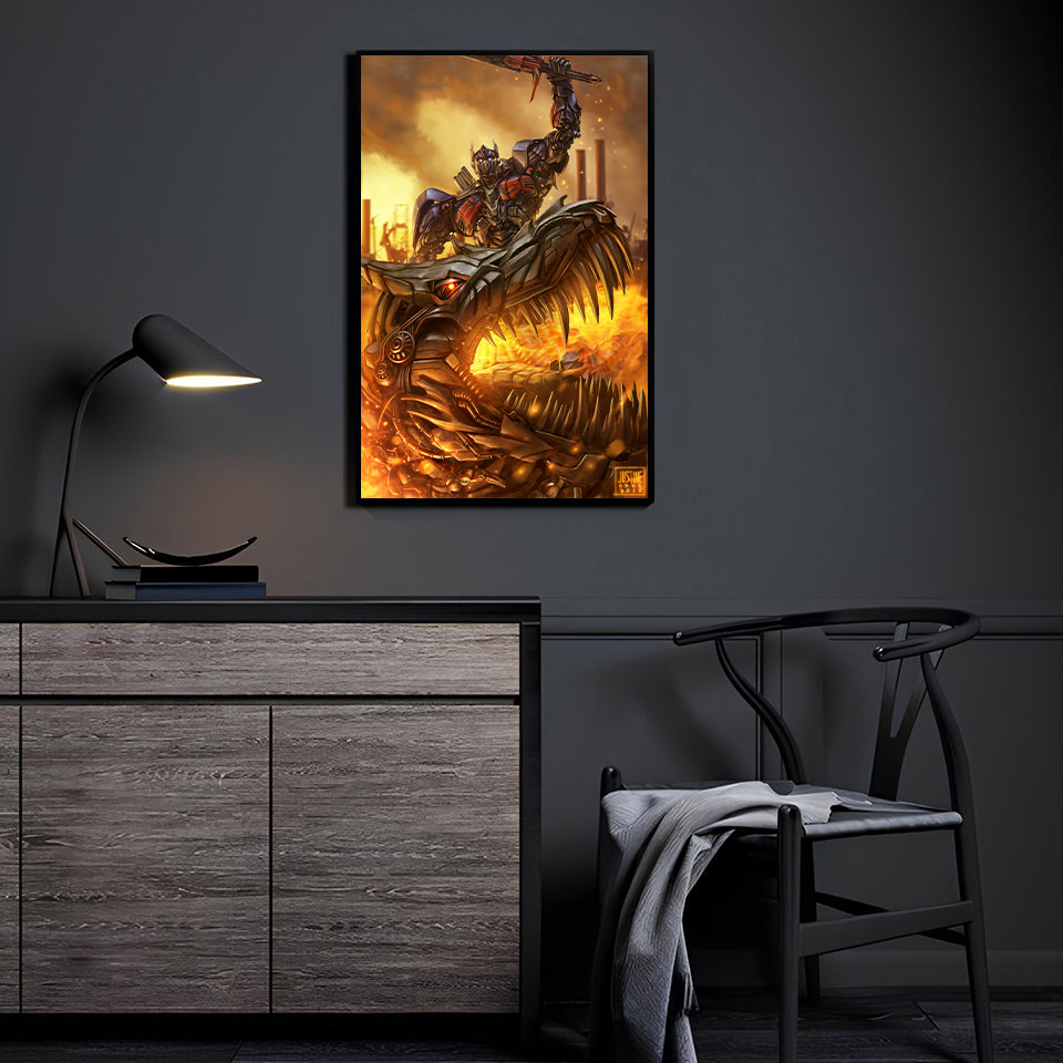 Transformers Optimus Wall Art