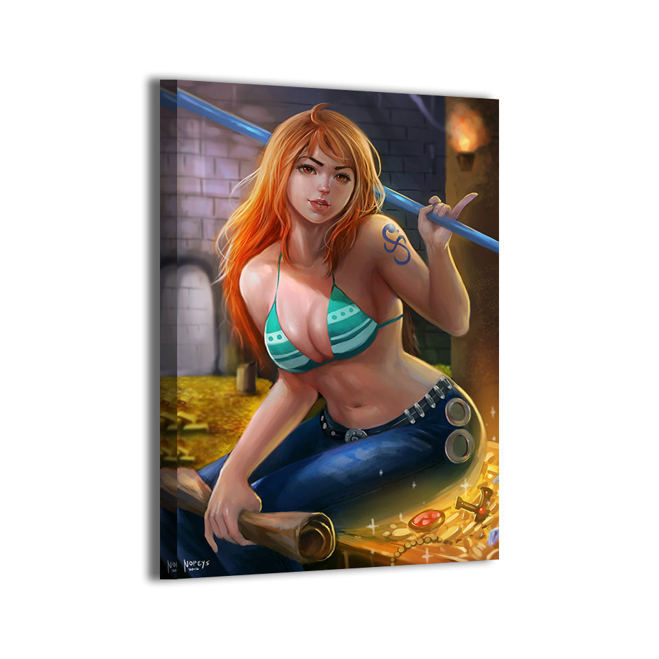 One Piece Nami Wall Art