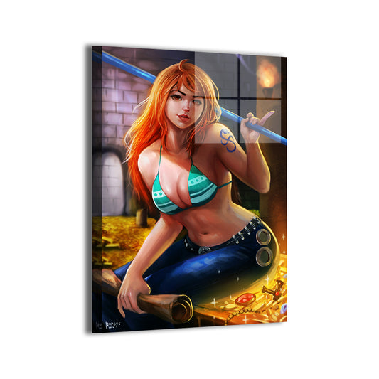 One Piece Nami Wall Art