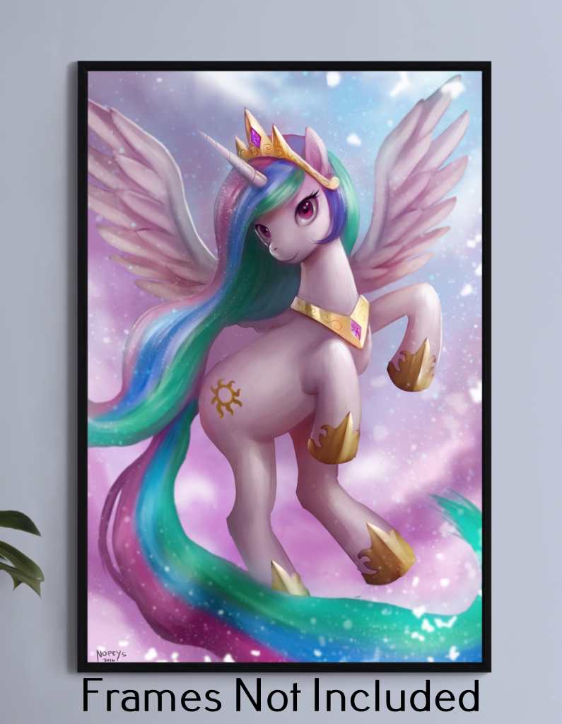 My Little Pony Princess Celestia Wall Art