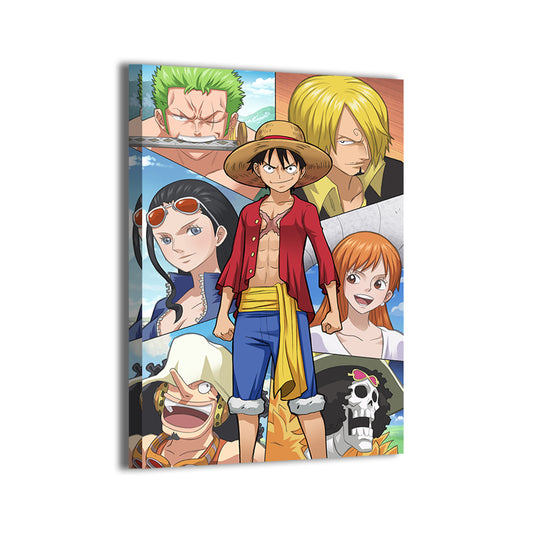 One Piece Heroes Straw Hat Crew Wall Art