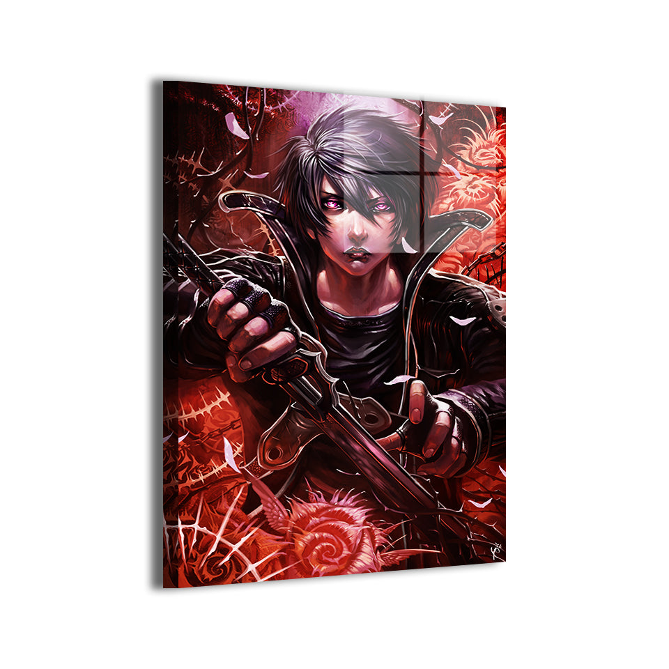 Sword Art Online Kirito Wall Art