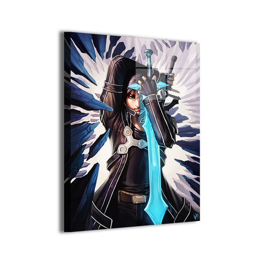 Dual Blade Breakthrough Wall Art