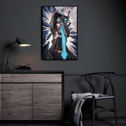 Dual Blade Breakthrough Wall Art