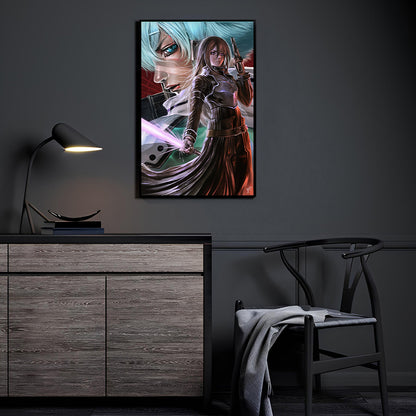 Kirito Sinon Wall Art