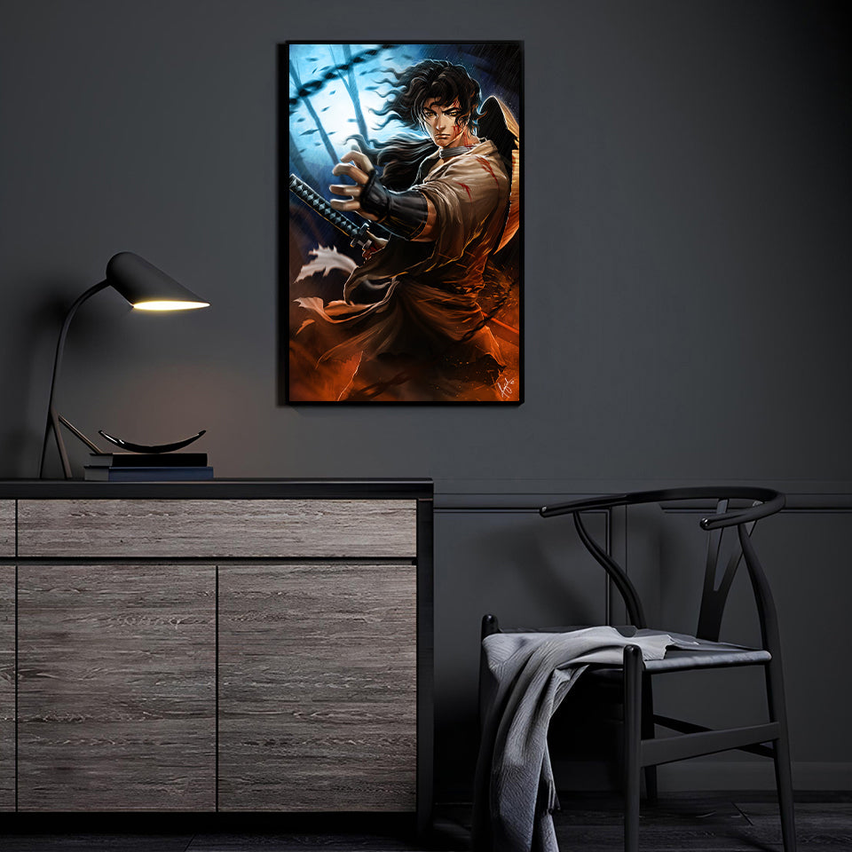 Blade of the Storm Wall Art