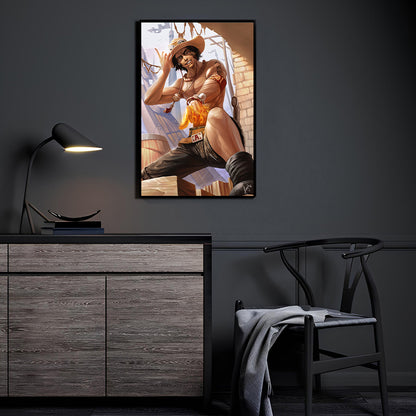 Flame-Fist Pirate Wall Art