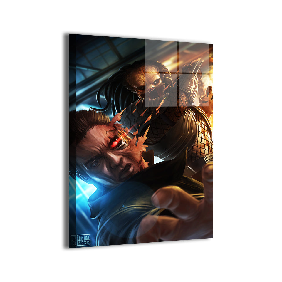 Metal & Mandibles Clash Wall Art