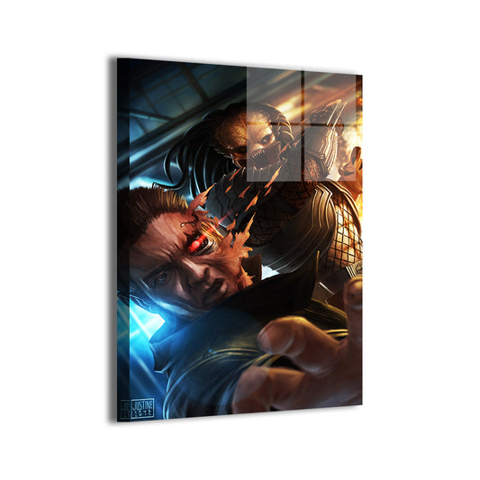 Metal & Mandibles Clash Wall Art