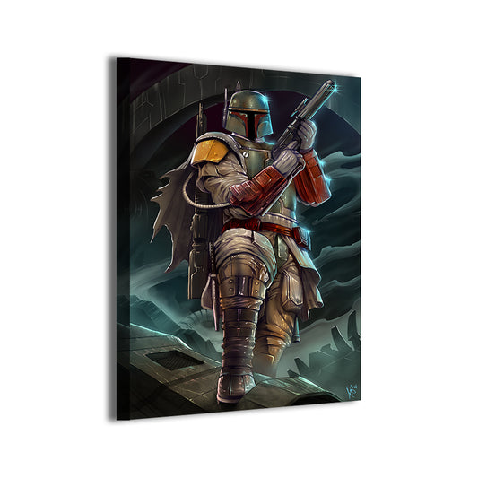 Galactic Hunter’s Vow Wall Art