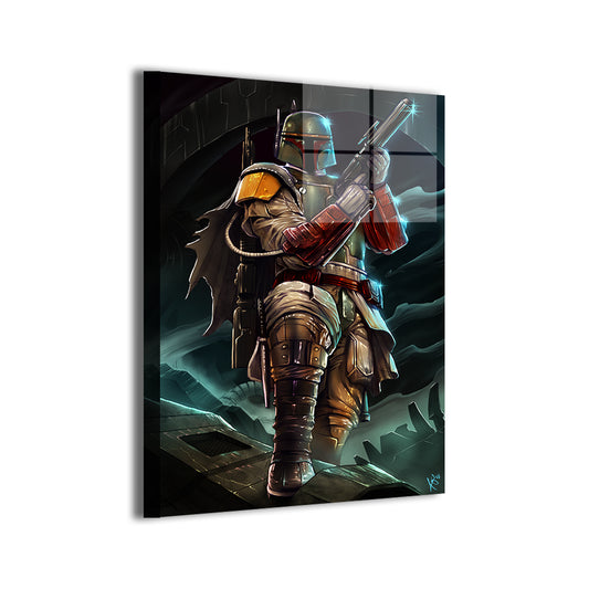 Galactic Hunter’s Vow Wall Art