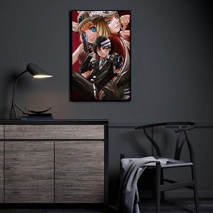 Symmetry & Pistols Wall Art