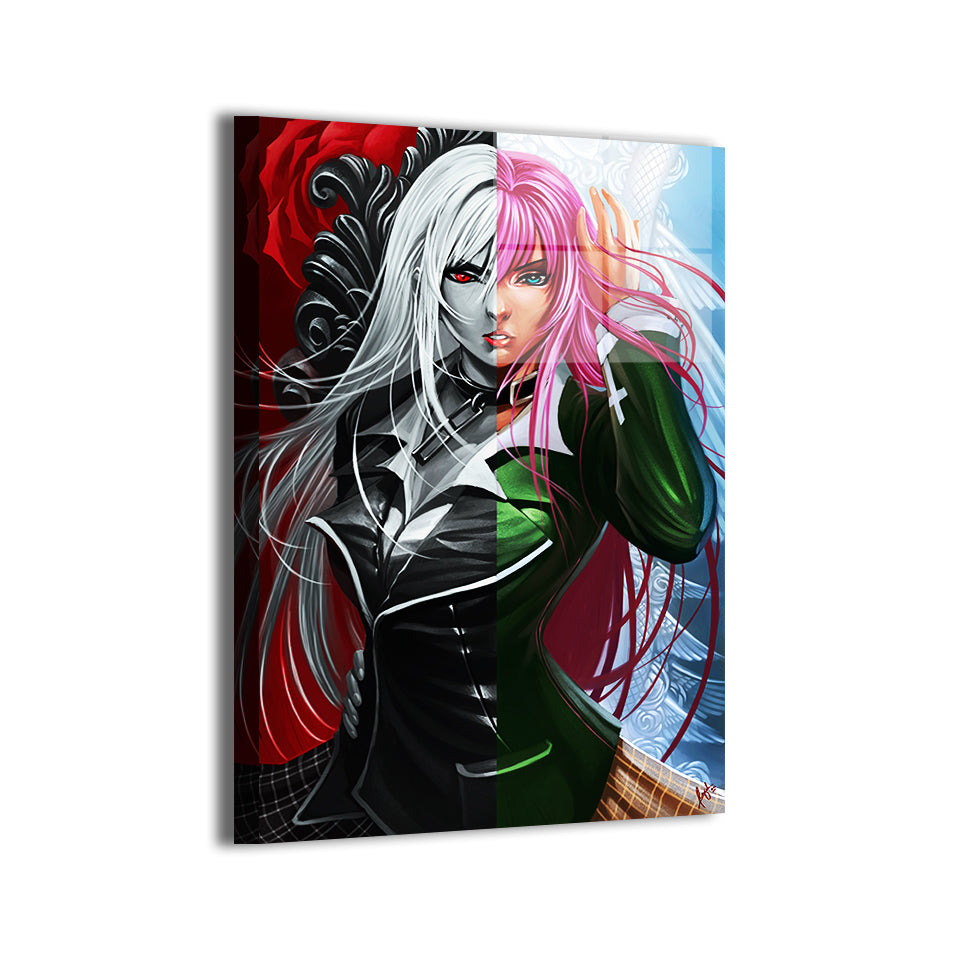 Dual Nature Vampire Wall Art