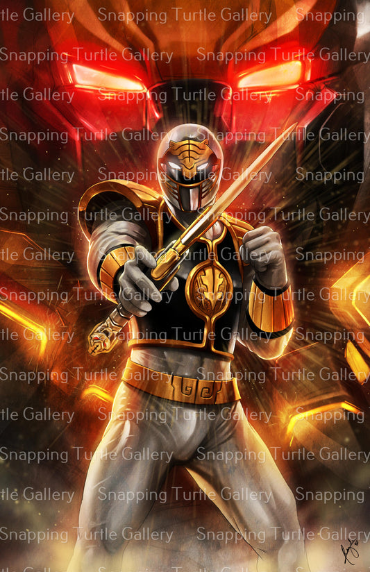 POWER RANGERS WHITE RANGER ceasar Snapping Turtle Gallery