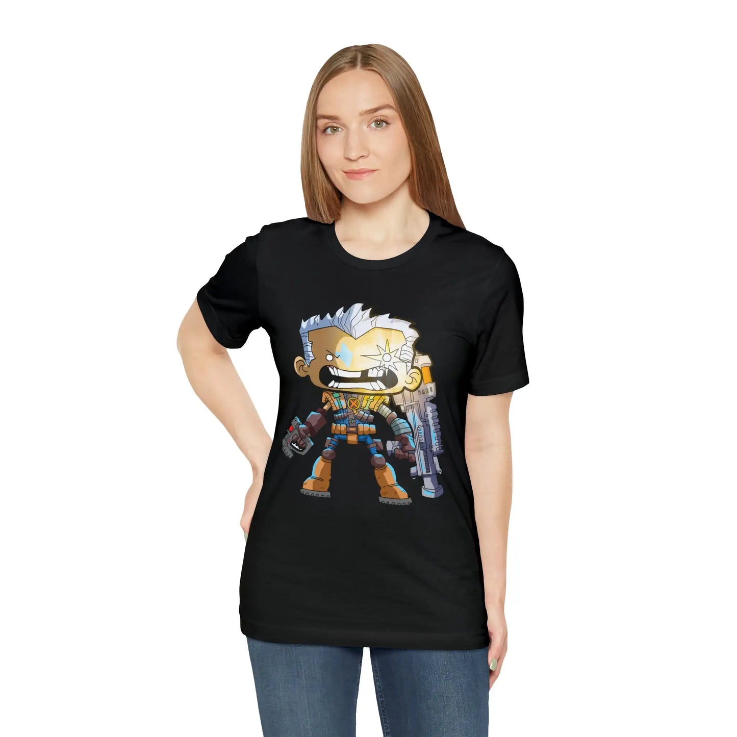 Cable X-Force X-Men T-Shirt Cartoon Gift Tee Unisex For Men and Women